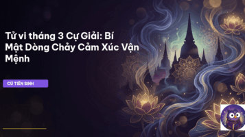 tử vi tháng 3 cung cự giải