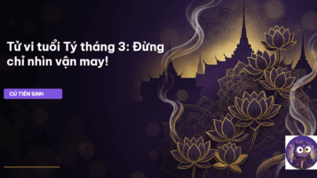 tử vi tuổi Tý tháng 3