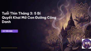 tử vi tháng 3 tuổi Thìn