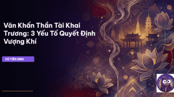 văn khấn thần tài thổ địa