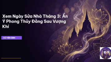 xem ngày sửa nhà tháng 3