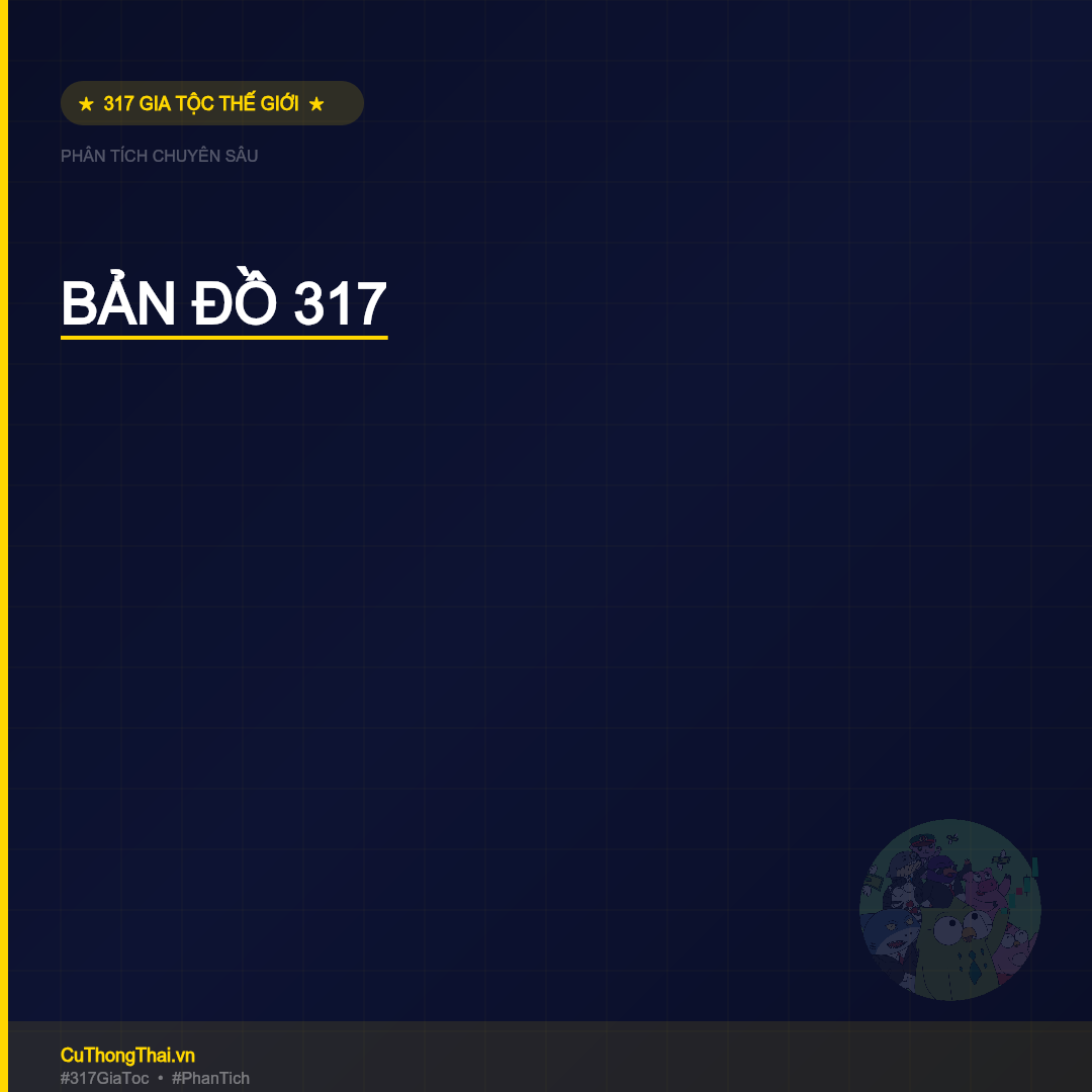 Bản Đồ 317 Gia Tộc – 50+ Quốc Gia, 6 Châu Lục, 1 Database