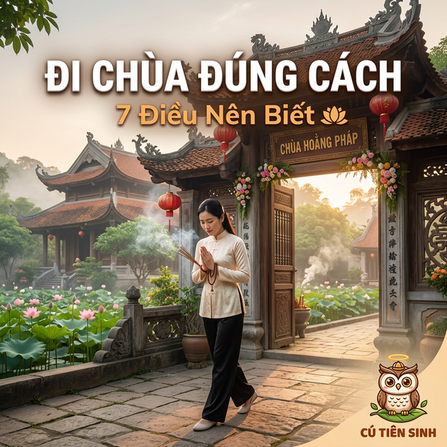 Đi Chùa Đúng Cách – 7 Điều Nên Biết Trước Khi Đến Chùa