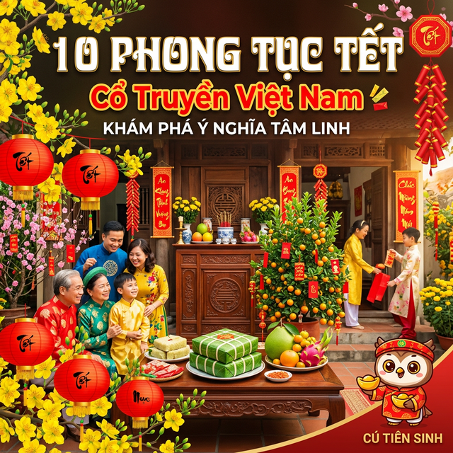 10 Phong Tục Tết Cổ Truyền Việt Nam – Ý Nghĩa Sâu Xa