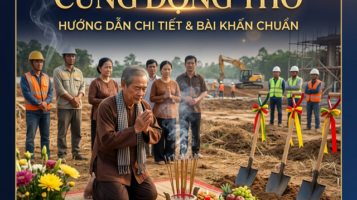 Văn Khấn Cúng Động Thổ