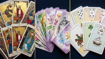 So Sánh Tarot Oracle Lenormand