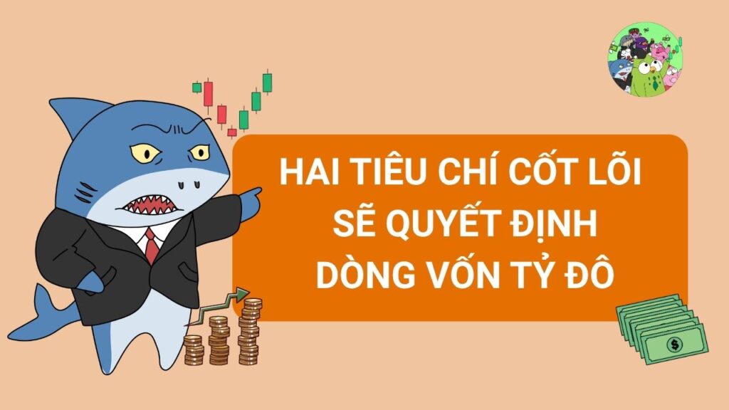 Hai tiêu chí cốt lõi định đoạt dòng vốn tỷ đô