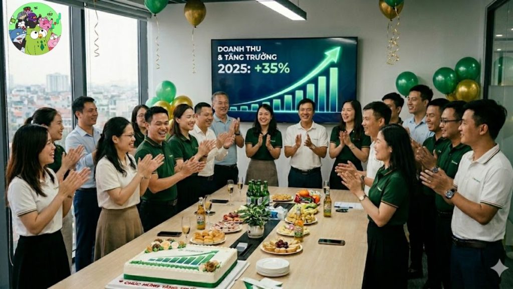 Lợi nhuận doanh nghiệp tăng trưởng mạnh (EPS)