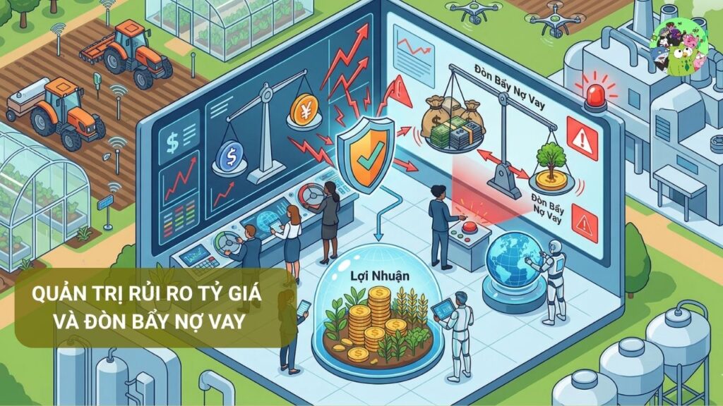 Quản trị rủi ro Tỷ giá và Đòn bẩy nợ vay