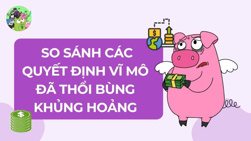 So Sánh Các Quyết Định Vĩ Mô Đã Thổi Bùng Khủng Hoảng Như Thế Nào?