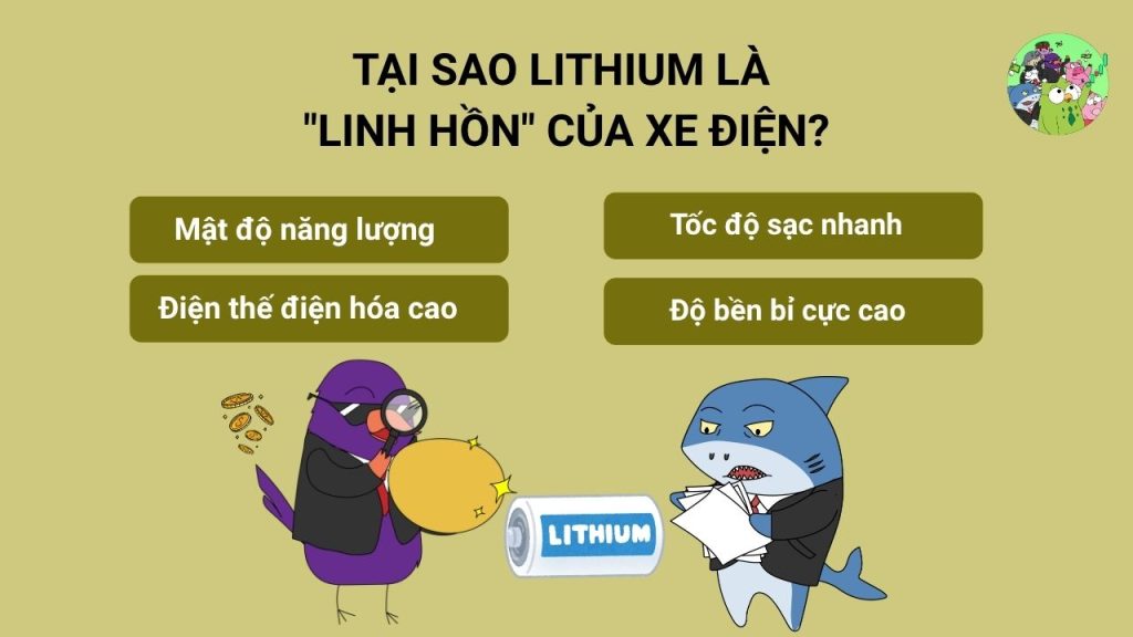 Tại sao Lithium lại là "linh hồn" của xe điện?