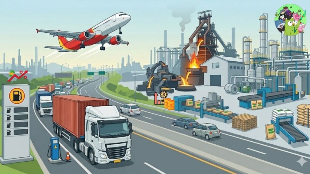 Tăng chi phí năng lượng và sản xuất