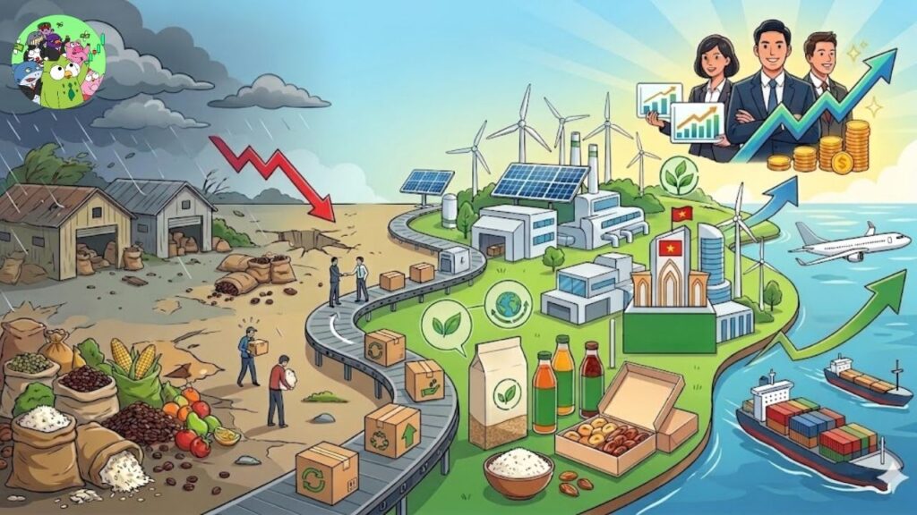 Từ nông sản thô đến thương hiệu toàn cầu