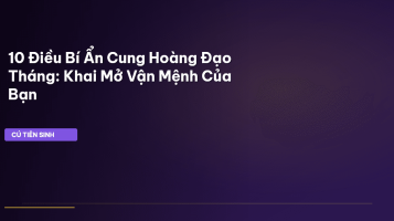 cung hoàng đạo tháng