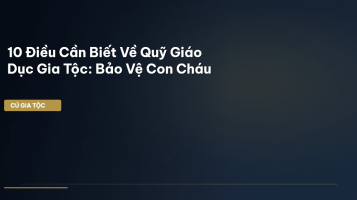quỹ giáo dục gia tộc