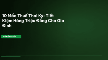 thuế thai kỳ