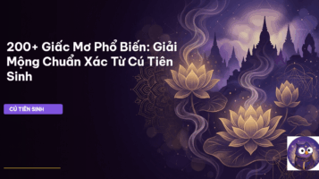 giải mộng chiêm bao