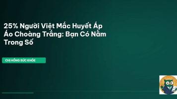 huyết áp áo choàng trắng