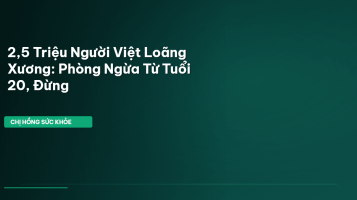 phòng loãng xương