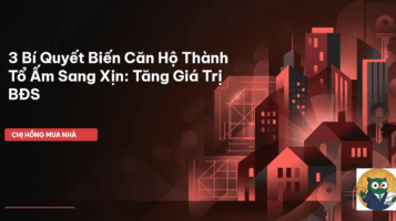 không gian sống thoải mái