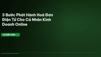 hóa đơn điện tử cá nhân