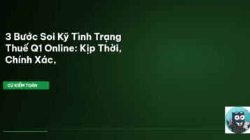kiểm tra thuế online