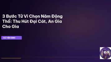 tử vi chọn năm động thổ