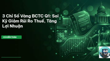 báo cáo tài chính quý 1