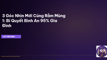 cúng rằm mùng 1