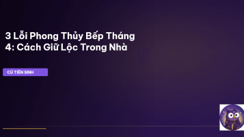 phong thủy nhà bếp