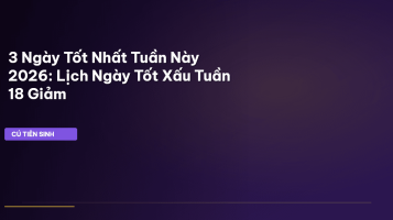 lịch ngày tốt xấu