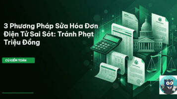 hóa đơn điện tử sai sót