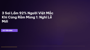 cúng rằm mùng 1
