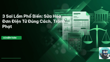 sửa hóa đơn điện tử