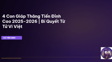 tử vi sự nghiệp 2025