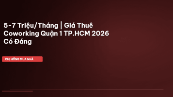 thuê coworking quận 1