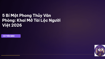 phong thủy văn phòng