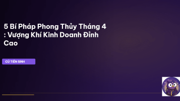 phong thủy tháng 4