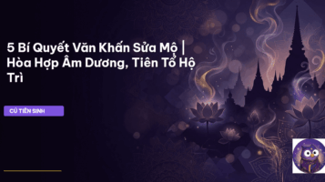 văn khấn xin phép sửa mộ