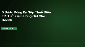 đăng ký nộp thuế điện tử