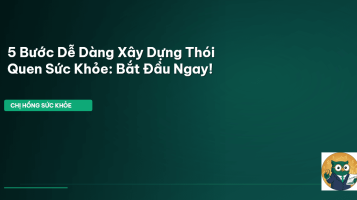 xây dựng thói quen sức khỏe
