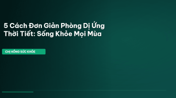 dị ứng thời tiết