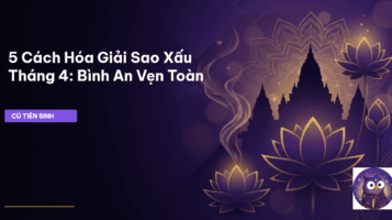 hóa giải sao xấu tháng 4