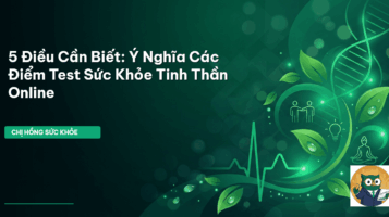 ý nghĩa điểm test sức khỏe tinh thần