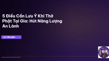 thờ cúng phật tại gia