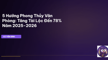 phong thủy văn phòng