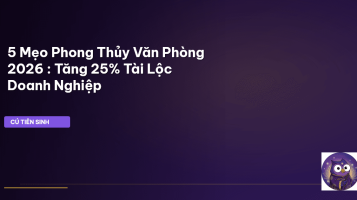 phong thủy văn phòng 2026