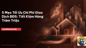chi phí giao dịch BĐS