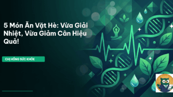 món ăn vặt healthy