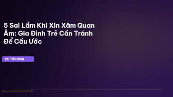 xin xăm quan âm